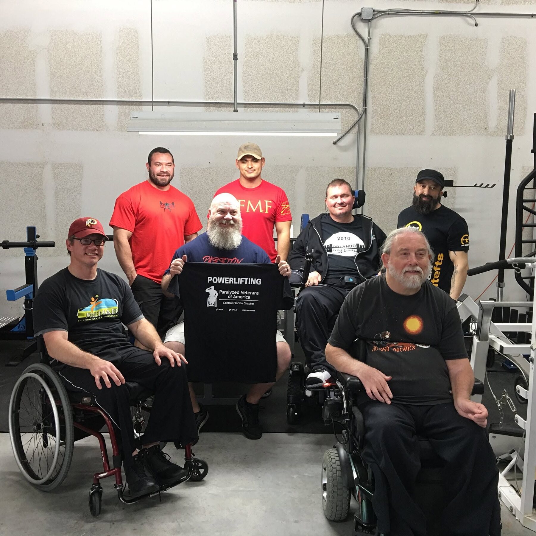 PVACF adaptive powerlifting group